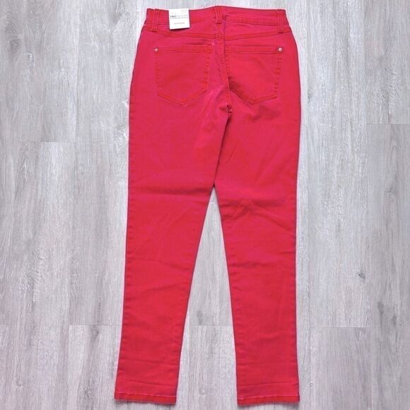 Red Boyfriend Jeans 0/25 - Picture 4 of 4